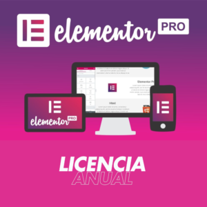Elementor PRO Licencia Anual